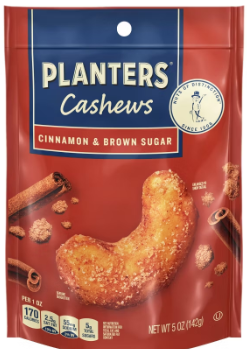 Cinnamon and Brown Sugar Cashews