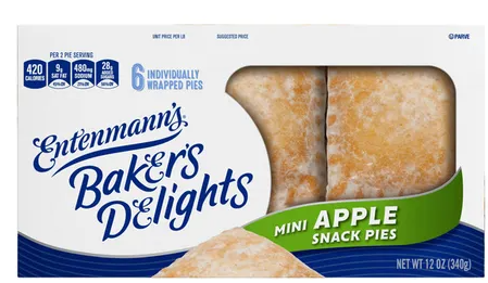 Entenmann's Minis Apple Pie