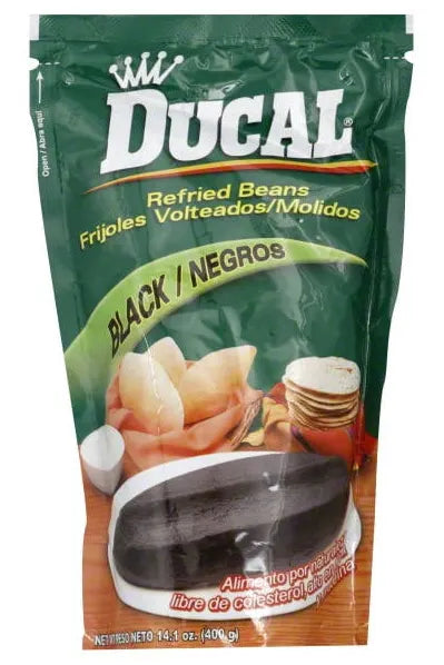 Ducal Refried Beans Black