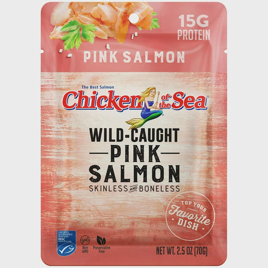 Chicken of the Sea wild caught Pink Salmon