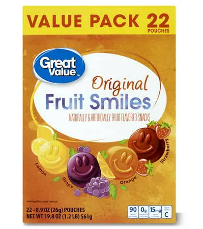 Great Value Original 22ct Fruit Snack