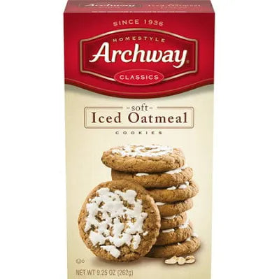 Archway Cookies, Soft Iced Oatmeal Cookies