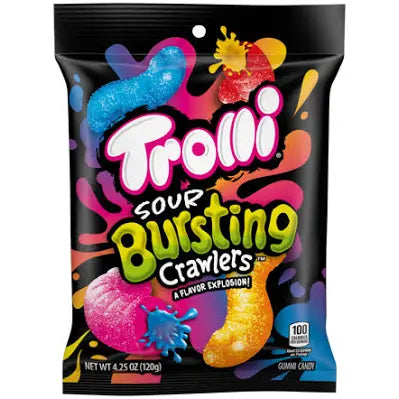 Trolli Sour Bursting Crawlers Gummy Candy