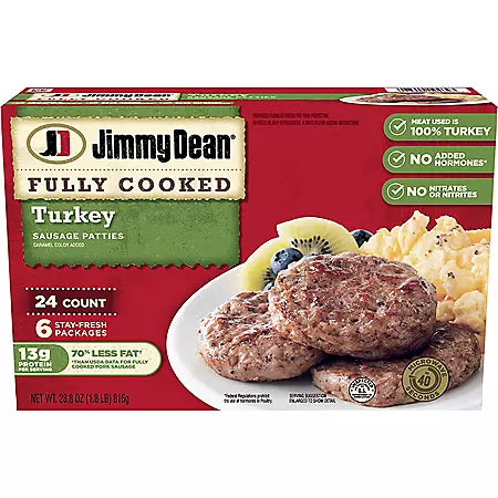 Jimmy Dean Turkey Sausage Patties